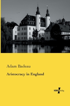 Paperback Aristocracy in England Book