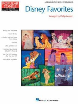 Paperback Disney Favorites: Hal Leonard Student Piano Library Popular Songs Series Book