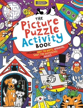 Paperback The Picture Puzzle Activity Book