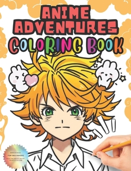 Paperback Anime Adventures for Color: Specially designed for young artists Book