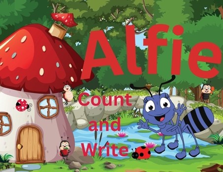 Paperback Alfie Count and Write Book
