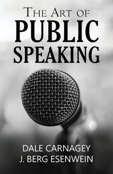 Paperback The Art of Public Speaking Book