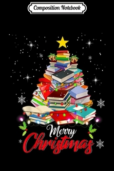 Composition Notebook: Merry Christmas Tree Football Team NewEngland-Patriot Fan  Journal/Notebook Blank Lined Ruled 6x9 100 Pages