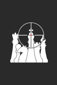 The Target: Blank Lined Notebook (6" x 9" - 120 pages) ~ Chess Game Notebook for Daily Journal, Diary, and Gift