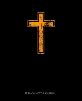 Paperback Sermon Notes Journal: Notebook For Capturing Thoughts & Taking Notes In Church Book