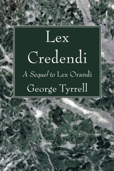 Paperback Lex Credendi Book