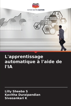 Paperback L'apprentissage automatique à l'aide de l'IA [French] Book