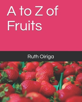 Paperback A to Z of Fruits Book