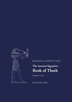 Hardcover The Ancient Egyptian Book of Thoth: Reprint of the First Edition with New Arrangement of the Plates Book