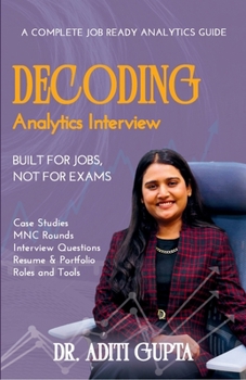 Paperback Decoding Analytics Interviews Book