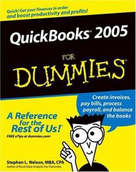 Paperback QuickBooks 2005 for Dummies Book