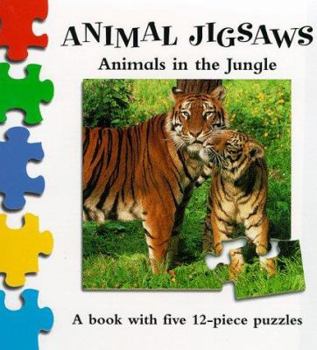 Hardcover Wild Animals in the Jungle Book