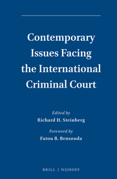 Hardcover Contemporary Issues Facing the International Criminal Court Book