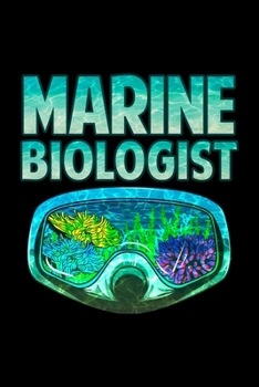 Paperback Marine Biologist: Awesome Marine Biologist Underwater Biology Blank Composition Notebook for Journaling & Writing (120 Lined Pages, 6" x Book