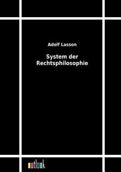 Paperback System der Rechtsphilosophie [German] Book