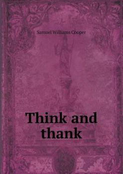 Paperback Think and thank Book