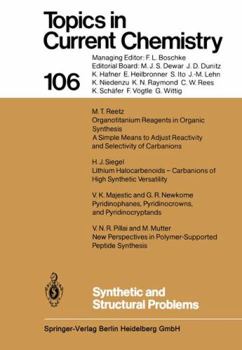 Paperback Synthetic and Structural Problems Book