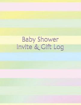 Paperback Baby Shower Invite & Gift Log Book