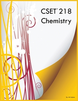 Paperback CSET 218 Chemistry Book