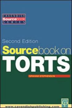 Paperback Sourcebook on Tort Law 2/E Book