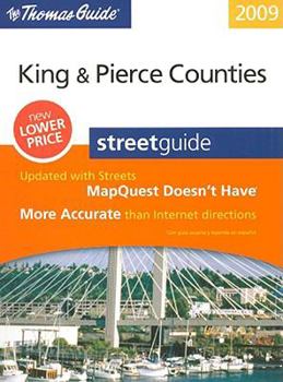 Spiral-bound The Thomas Guide: King & Pierce Counties Street Guide Book