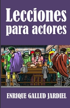 Paperback Lecciones para actores [Spanish] Book