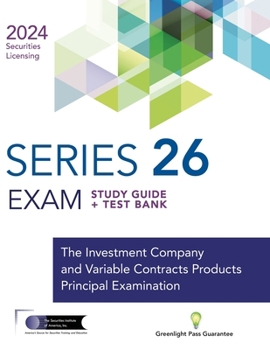 Paperback Series 26 Exam Study Guide + Test Bank Book