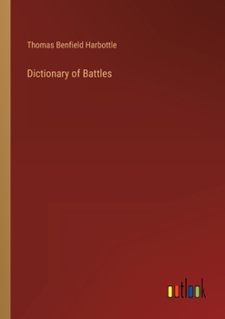 Paperback Dictionary of Battles Book
