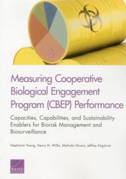 Paperback Measuring Cooperative Biological Engagement Program (CBEP) Performance: Capacities, Capabilities, and Sustainability Enablers for Biorisk Management a Book