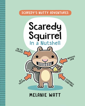 Hardcover Scaredy Squirrel in a Nutshell: (A Graphic Novel) Book