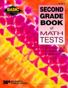 Paperback Second Grade Book of Math Tests (BNB) Book
