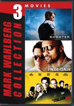 DVD Mark Wahlberg 3-Movie Collection Book