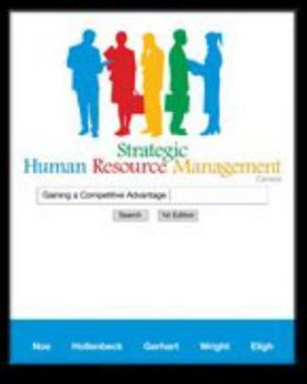 Hardcover Strategic Human Resource Management Gaining a Competitive Advantage Book
