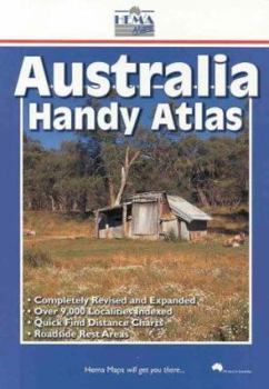 Hardcover Australia Handy Atlas Book