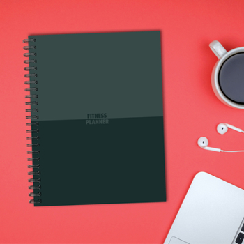 Fitness 8.5" x 11" Undated Weekly Planner