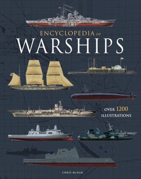 Hardcover Encyclopedia of Warships: Over 1200 Illustrations Book