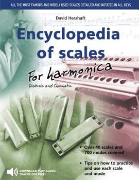 Paperback Encyclopedia of scales for Harmonica Book