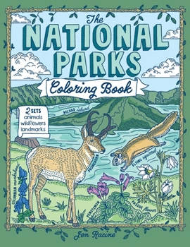 Paperback The National Parks Coloring Book