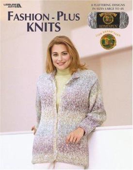 Paperback Fashion-Plus Knits (Leisure Arts #3525) Book