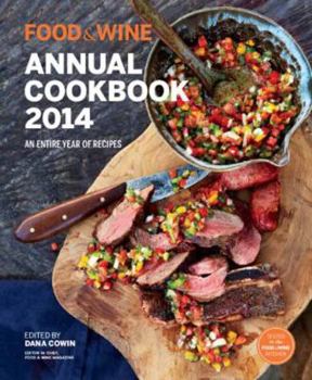 Hardcover Food & Wine: Annual Cookbook 2014 Book