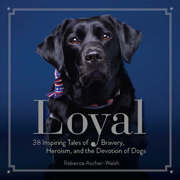 Hardcover Loyal: 38 Inspiring Tales of Bravery, Heroism, and the Devotion of Dogs Book