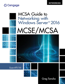 Paperback McSa Guide to Networking with Windows Server 2016, Exam 70-741 Book