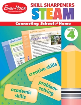 Paperback Skill Sharpeners: Steam, Grade 4 Workbook Book