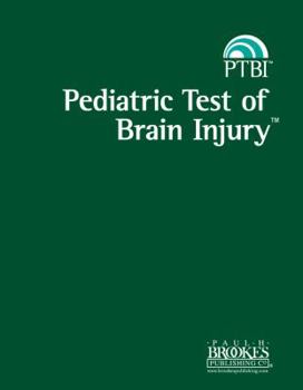 Ring-bound Pediatric Test of Brain Injury(tm) (Ptbi(tm) ) Book