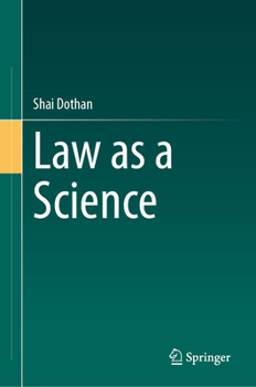 Hardcover Law as a Science Book