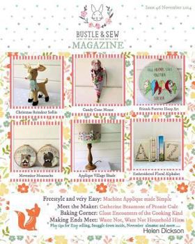 Paperback Bustle & Sew Magazine November 2014: Issue 46 Book