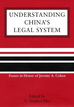 Hardcover Understanding China's Legal System Book