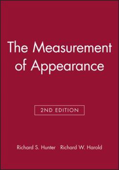 Hardcover The Measurement of Appearance Book