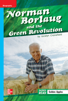 Spiral-bound Reading Wonders Leveled Reader Norman Borlaug: On-Level Unit 2 Week 3 Grade 5 Book