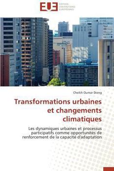 Paperback Transformations Urbaines Et Changements Climatiques [French] Book